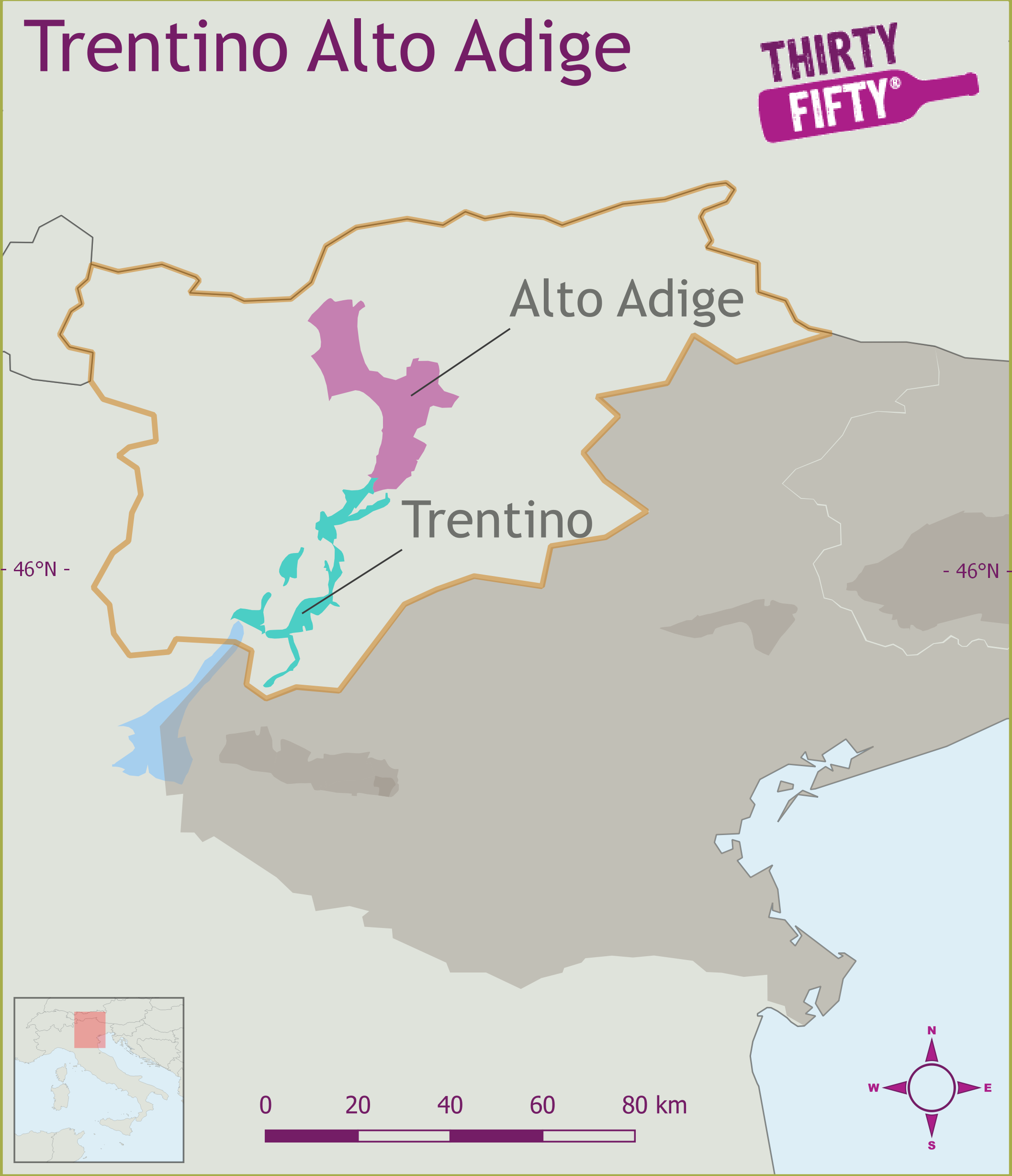 Wine Region Map